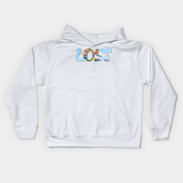 LOST Kids Hoodie by afternoontees